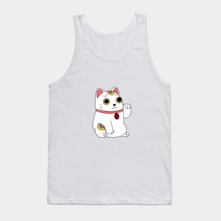 Lucky cat with beherit Tank Top